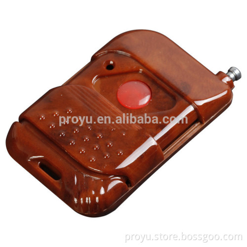 1 key wireless remote control one button 1 wood grain remote control button PY-DB11-1